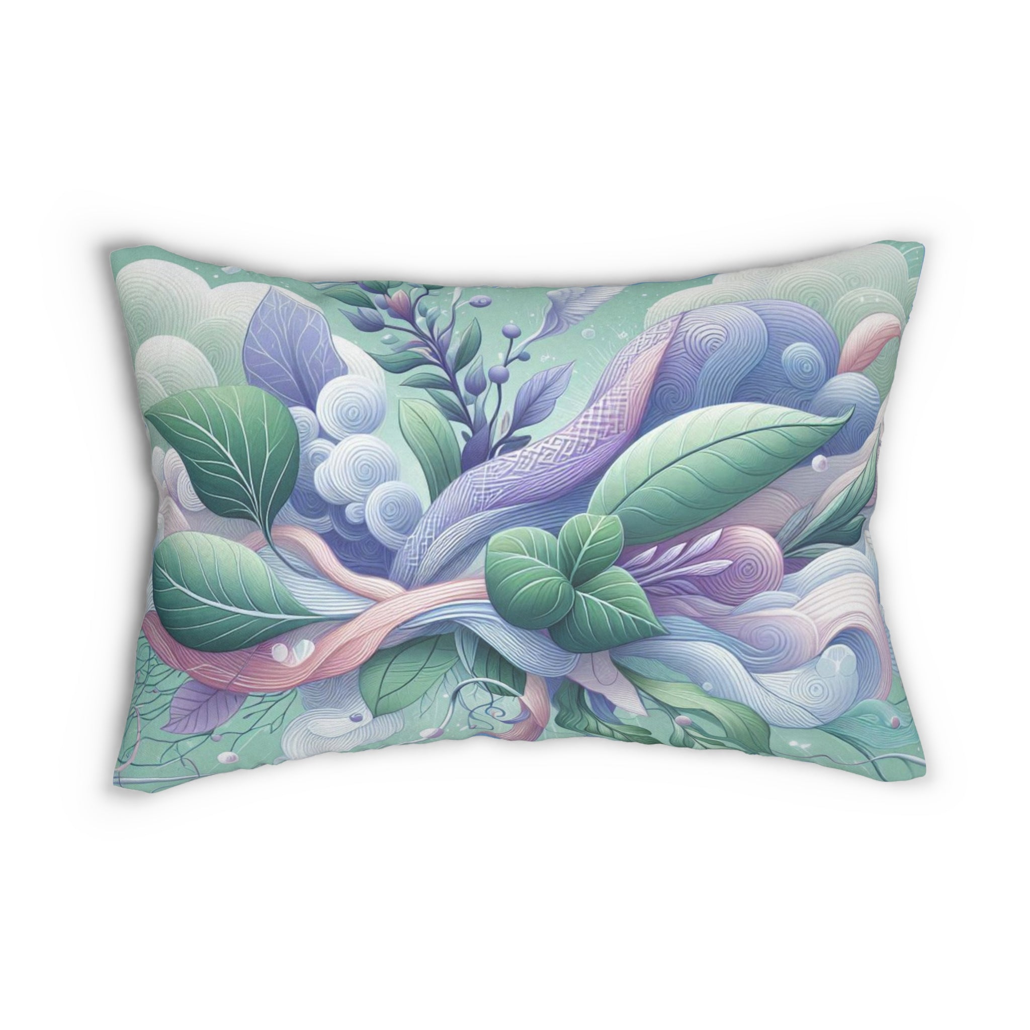 Spun Polyester Lumbar Pillow