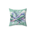 Faux Suede Square Pillow