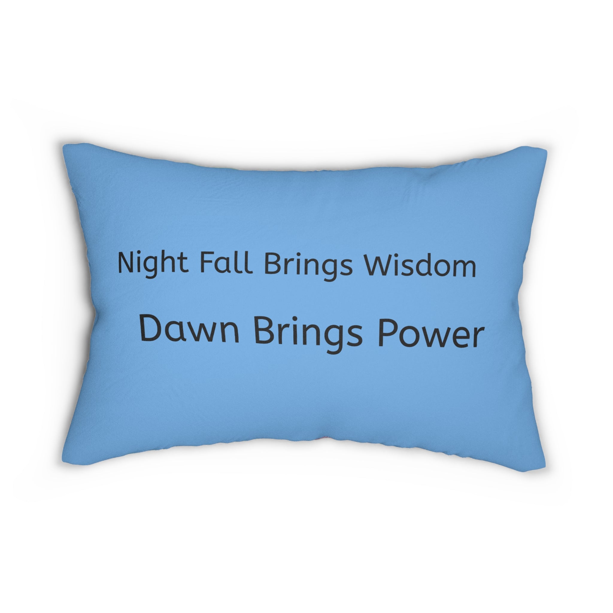 Spun Polyester Lumbar Pillow