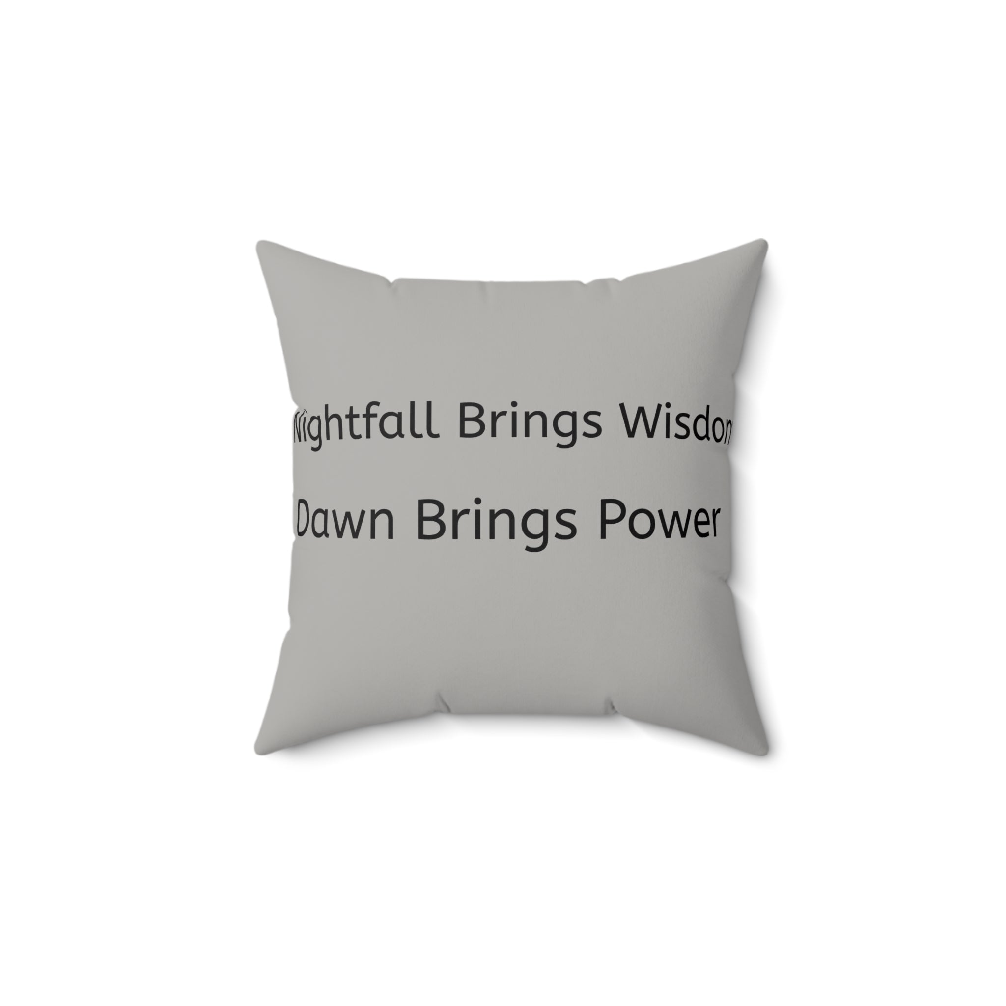 Faux Suede Square Pillow