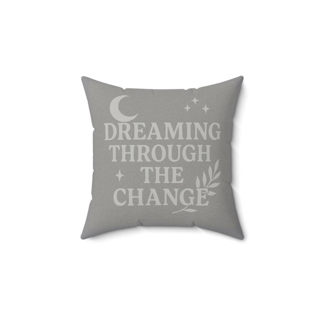 Spun Polyester Square Pillow