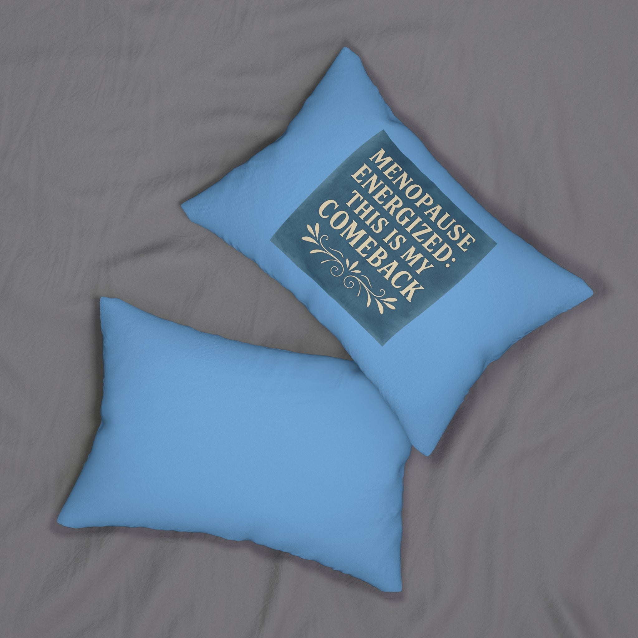 Spun Polyester Lumbar Pillow