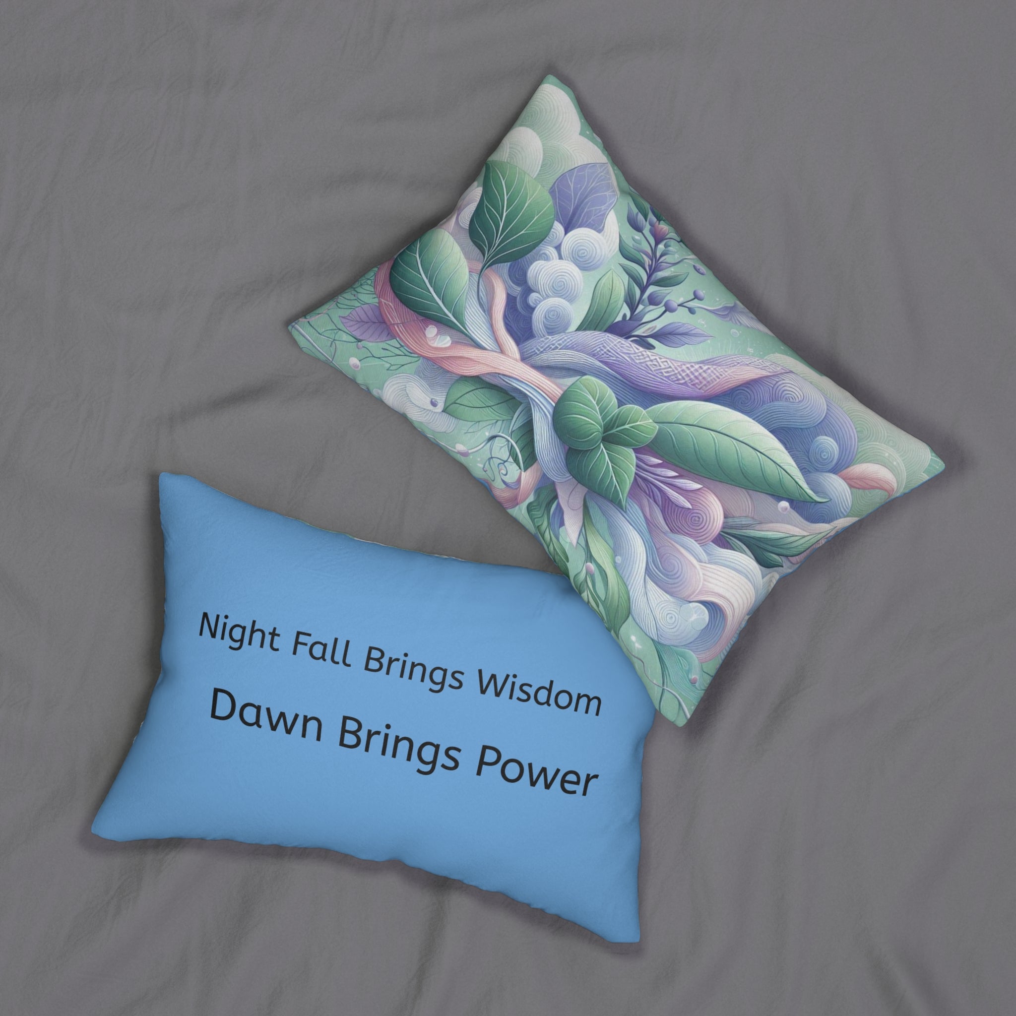 Spun Polyester Lumbar Pillow